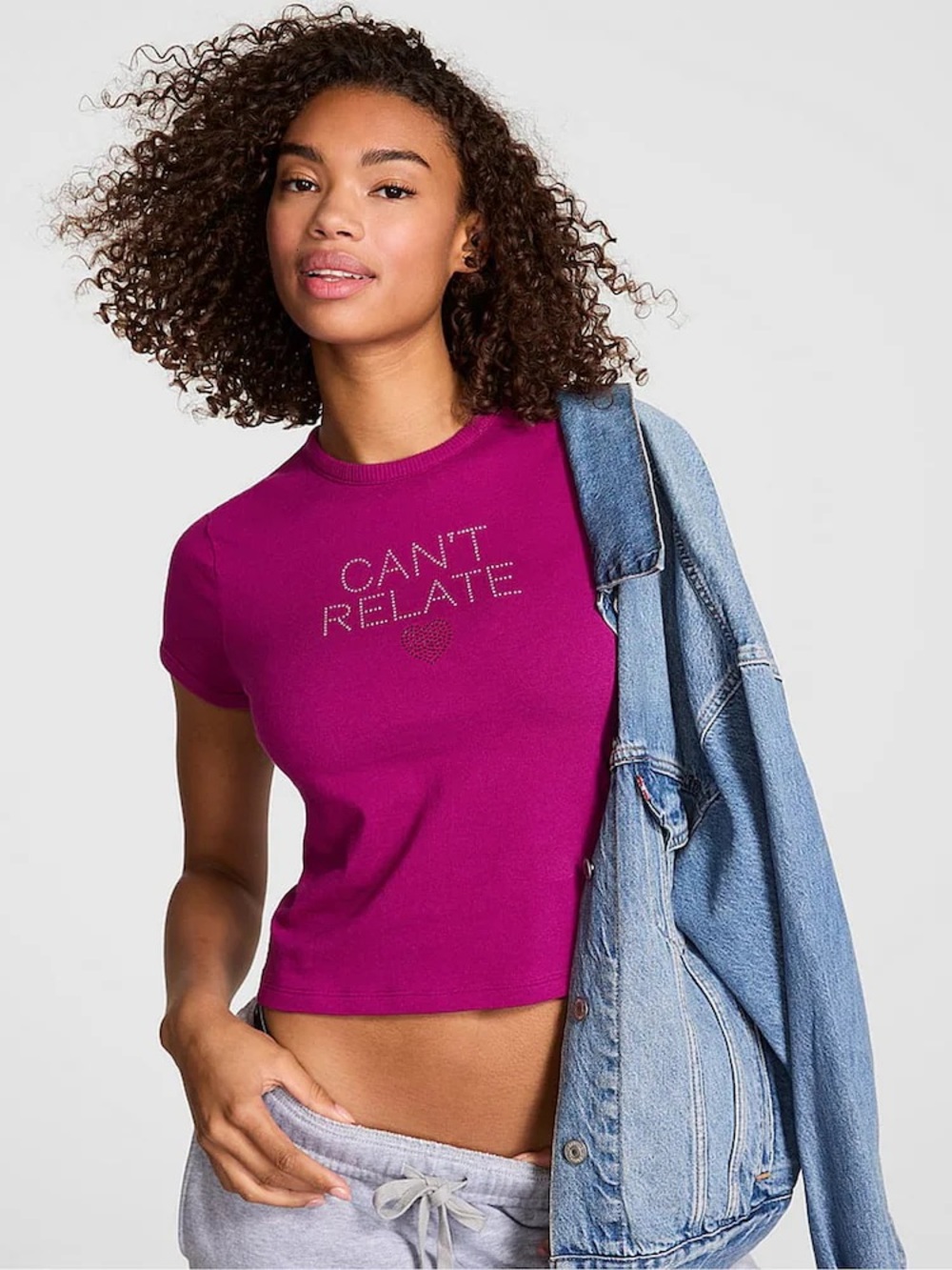 Victoria’s Secret PINK Can't Relate Graphic Tee